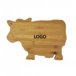 Cow Shaped Bamboo Chopping Boards Custom Imprinted