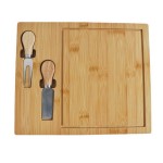 Wooden Cheese Charcuterie Board Set with Logo