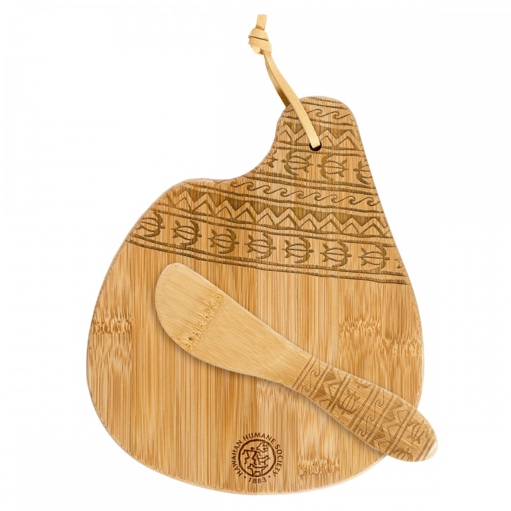 Promotional Tonga Serving Board and Spreader