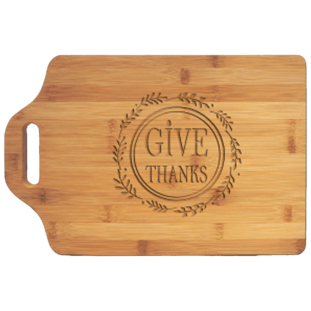 Custom Bamboo Rectangular Cutting Board Custom Bamboo Rectangular Cutting Board