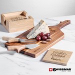 Logo Branded Swissmar Paddle Board & Bamboo Coasters