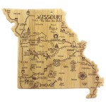 Personalized Destination Missouri Cutting & Serving Board