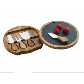 Personalized Slate Cheese Serving Tray - By Boat  Personalized Slate Cheese Serving Tray - By Boat