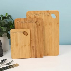 Personalized 3-Piece Bamboo Cutting Board Set