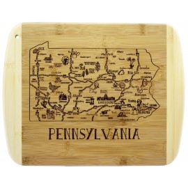 Customized A Slice of Life Pennsylvania Serving & Cutting Board