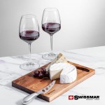Customized Swissmar Acacia Board & 2 Oldham Wine
