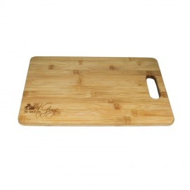 Personalized Bamboo Deluxe Large Cutting Board