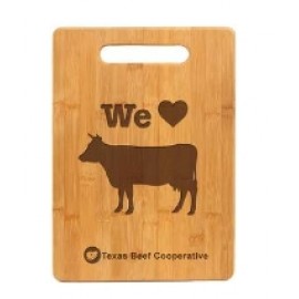 Custom Rectangle Bamboo Cutting Board (13"x9")  Custom Rectangle Bamboo Cutting Board (13"x9")