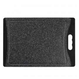 Cuisinart 14" Marble Cutting Board, Black Trim with Logo