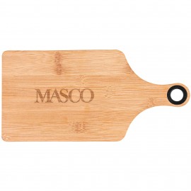 Custom The Genoa 14-Inch Bamboo Cutting Board With Handle (Factory Direct - 10-12 Weeks Ocean)  Custom The Genoa 14-Inch Bamboo Cutting Board With Handle (Factory Direct - 10-12 Weeks Ocean)