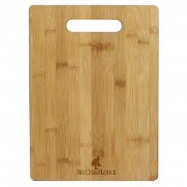 Promotional 13" Bamboo Cutting Board with Handle