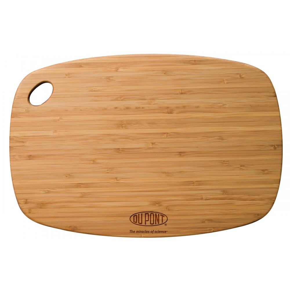 Totally Bamboo GreenLite Jet Small Utility Cutting Board Custom Imprinted Totally Bamboo GreenLite Jet Small Utility Cutting Board Custom Imprinted