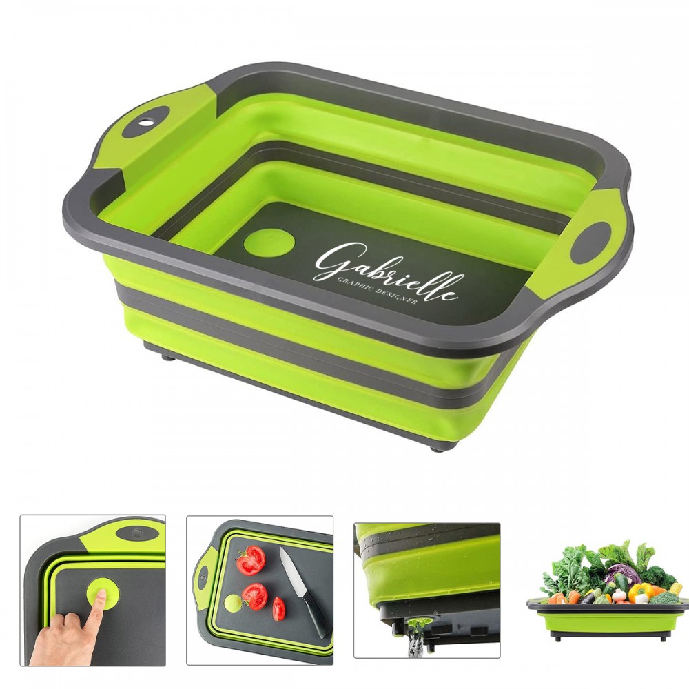 Funny Versatile Collapsible Cutting Board with Logo