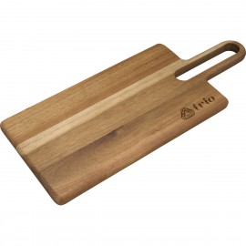 Custom Imprinted Oblong Acacia Cutting Board (L)