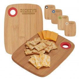 Customized Bamboo Cutting Board with Silicone Ring