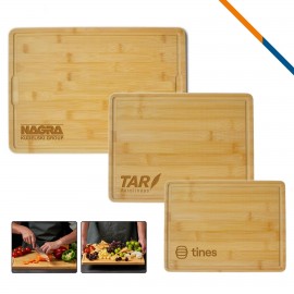 Custom Imprinted Mobley Bamboo Square Cutting Board
