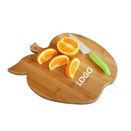 Apple Shaped Serving Cutting Board Custom Imprinted  Apple Shaped Serving Cutting Board Custom Imprinted