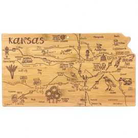 Destination Kansas Cutting & Serving Board with Logo