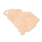 14.5" x 11" Epicurean South Carolina Shaped Cutting Board Logo Branded