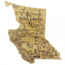 Logo Branded Destination British Columbia Canada Cutting & Serving Board  Logo Branded Destination British Columbia Canada Cutting & Serving Board