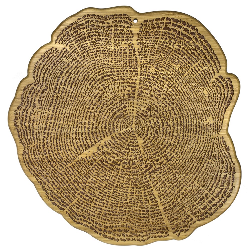 Tree of Life Cutting & Serving Board with Logo