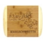 A Slice of Life Massachusetts Serving & Cutting Board with Logo