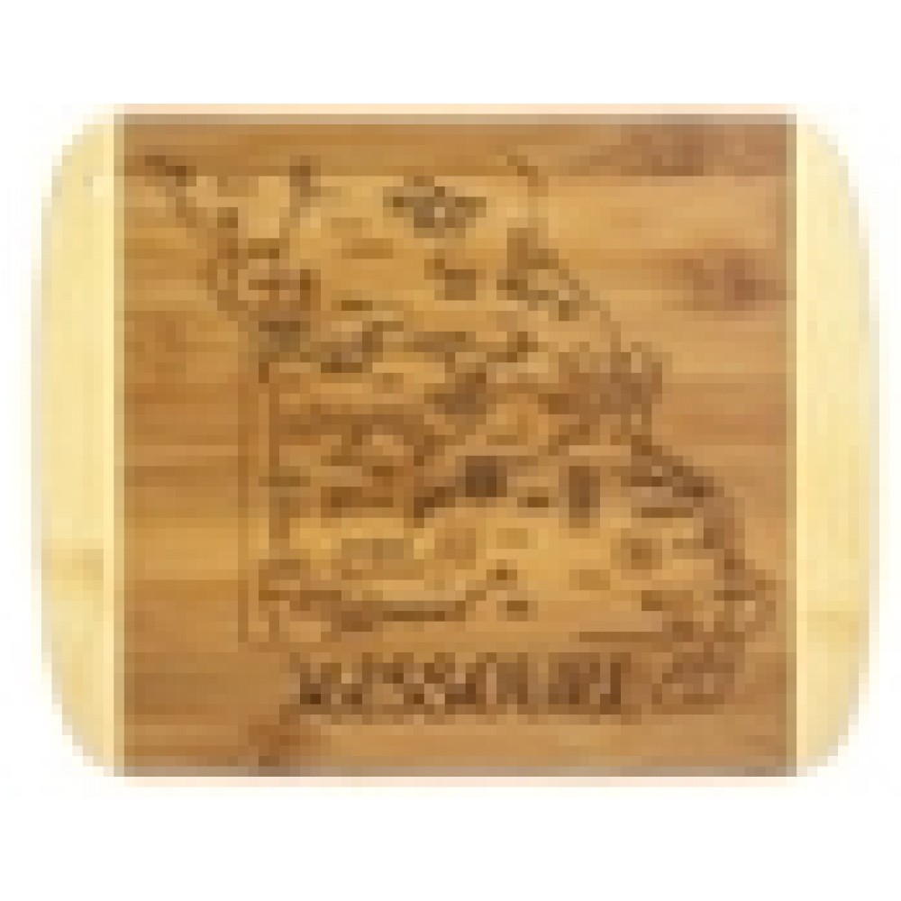 A Slice of Life Missouri Serving & Cutting Board with Logo