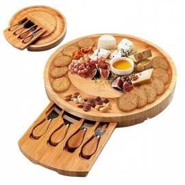 Bamboo Cheese Board with Logo