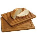 Custom BistroTek Flip-It Premium Bamboo Cutting & Bread Board