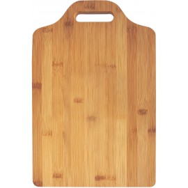 Logo Branded Bamboo Cutting Board w/Handle (15"x10")