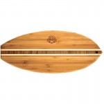 Custom Engraved Surfboard 14.5 inch Bamboo Cutting Board