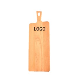 Wood Cheese Board With Handle Custom Imprinted
