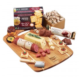 Shelf Stable Bountiful Snack Board with Logo  Shelf Stable Bountiful Snack Board with Logo