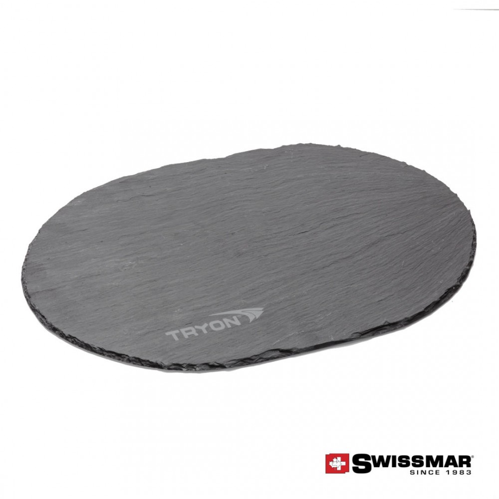 Swissmar Slate Serving Board with Logo Swissmar Slate Serving Board with Logo