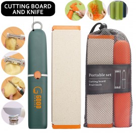 Wheat Straw Chopping Board Set Custom Imprinted