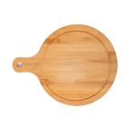 Personalized Round Bamboo Pizza Board 10"