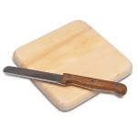 Square Eco-Friendly Cutting & Cheese Board with Logo