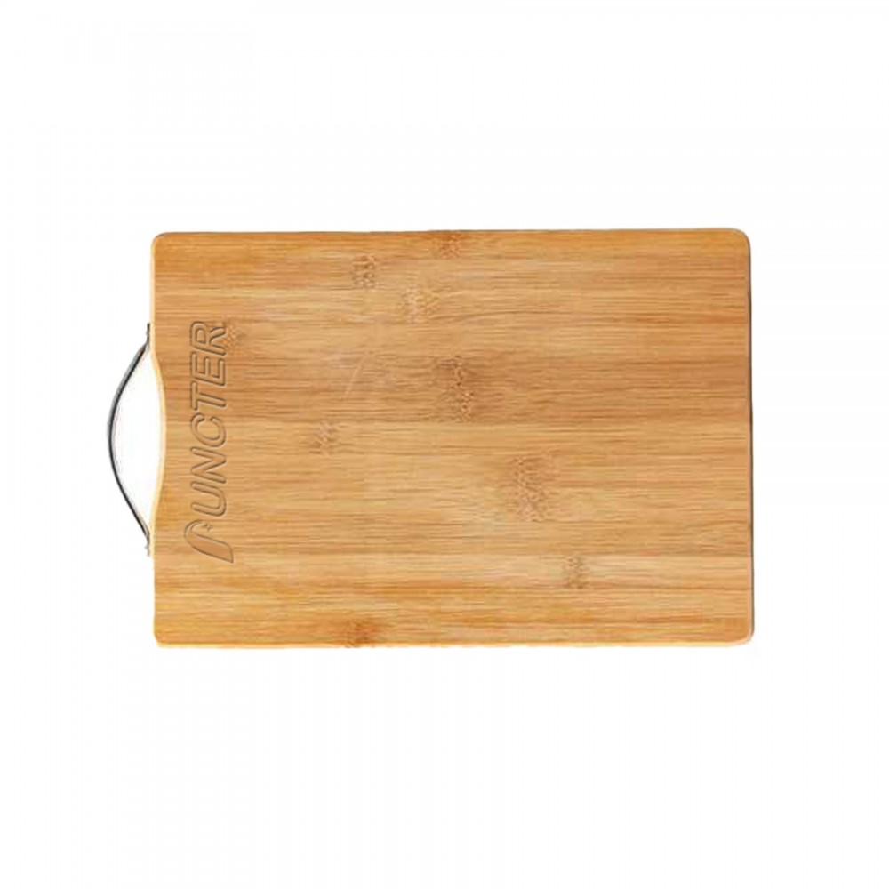 Logo Branded Dual-sided Bamboo Chopping Board 15" X 11" Logo Branded Dual-sided Bamboo Chopping Board 15" X 11"