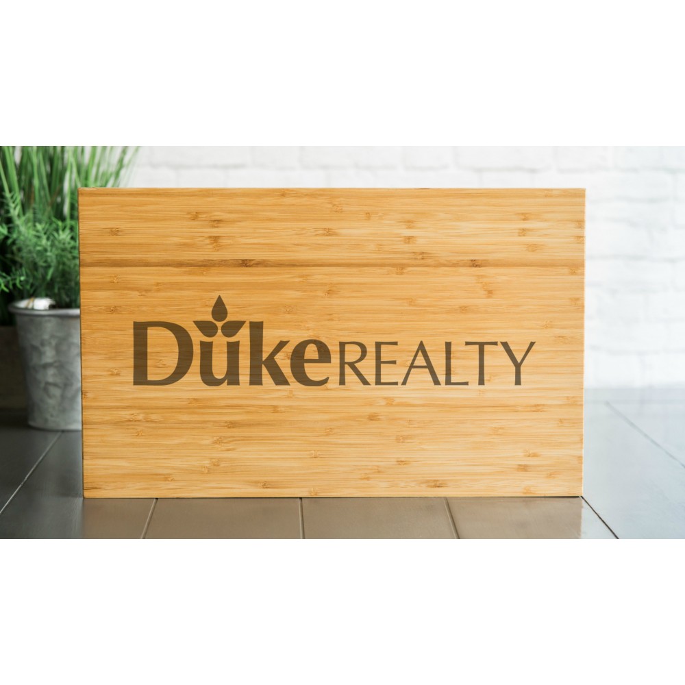 Custom Engraved 11x17x.75 Inch Bamboo Wooden Cutting Board Custom Engraved 11x17x.75 Inch Bamboo Wooden Cutting Board