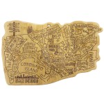 Customized San Diego City Life Cutting & Serving Board