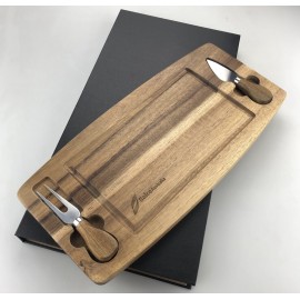 Cheese Cutting Board Set with Logo