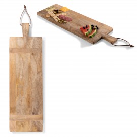 Ravi Rectangular Charcuterie Board, (Mango Wood) with Logo