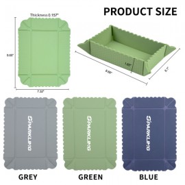 Magnetic Silicone Folding Dinner Plate Custom Printed