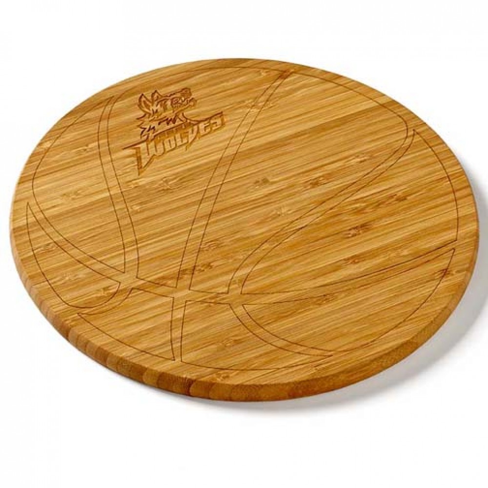 Custom Engraved Round Bamboo Cutting Board