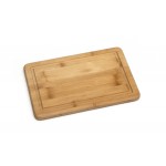 Customized Bamboo Small Cutting/ Serving Board w/ Non Slip Cork Backing