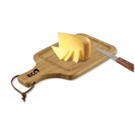Mini Everyday Bamboo Cutting Board with Logo