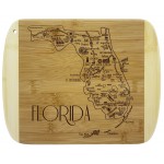 A Slice of Life Florida Serving & Cutting Board with Logo