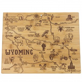 Promotional Destination Wyoming Cutting & Serving Board
