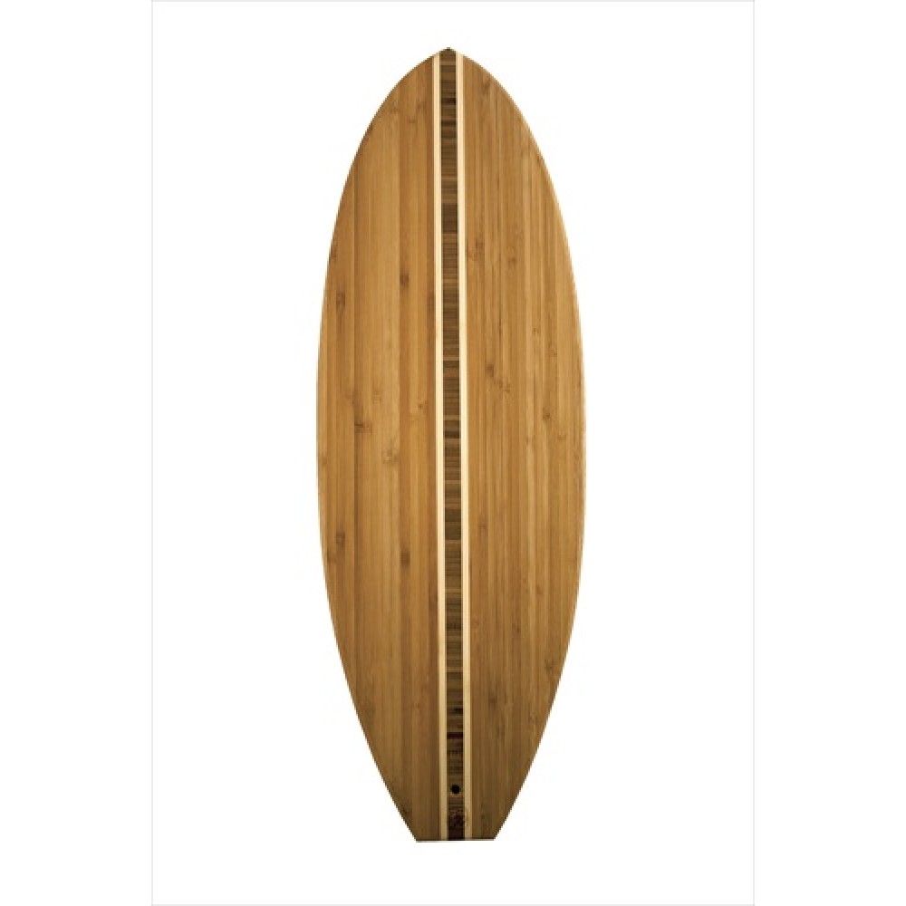 Surf Board Bamboo Cutting Board Logo Branded