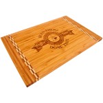 Custom Engraved 18.25 X 12" Bamboo Cutting Board